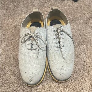Men's Gray Oxford Shoes